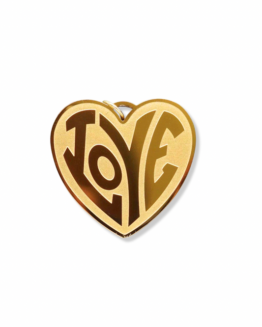 Large Love Heart Charm